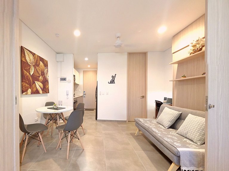 exclusivo confortable apartamento a pocos pasos de la playa